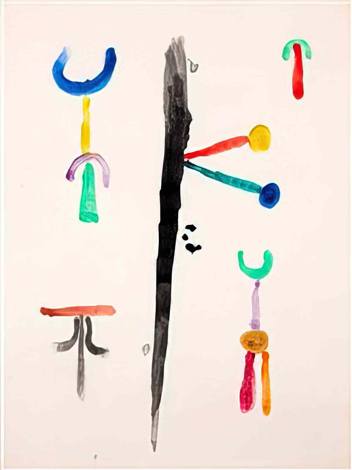 Joan Miro tete38 Art A4 Photo Print