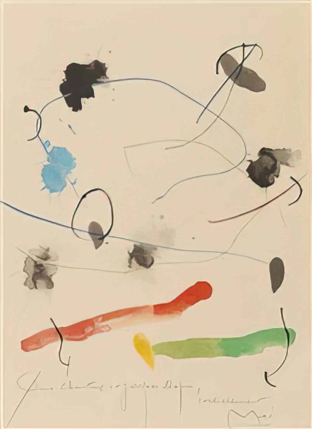 Joan Miro tete46 Art A4 Photo Print
