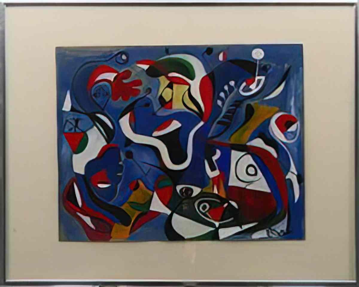 Joan Miro tete6 Art A4 Photo Print
