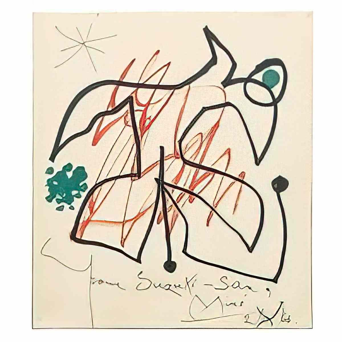 Joan Miro the essences of the earth Art A4 Photo Print