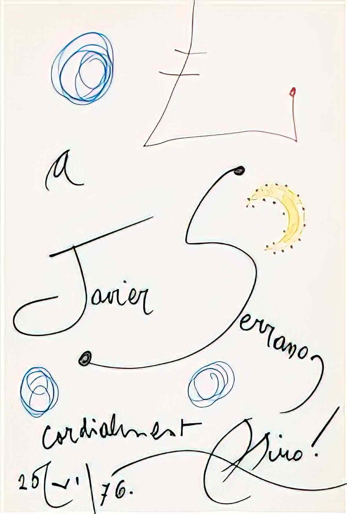 Joan Miro trois femmes Art A4 Photo Print