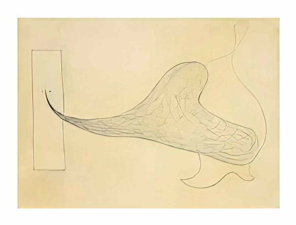 Joan Miro trois personnages Art A4 Photo Print