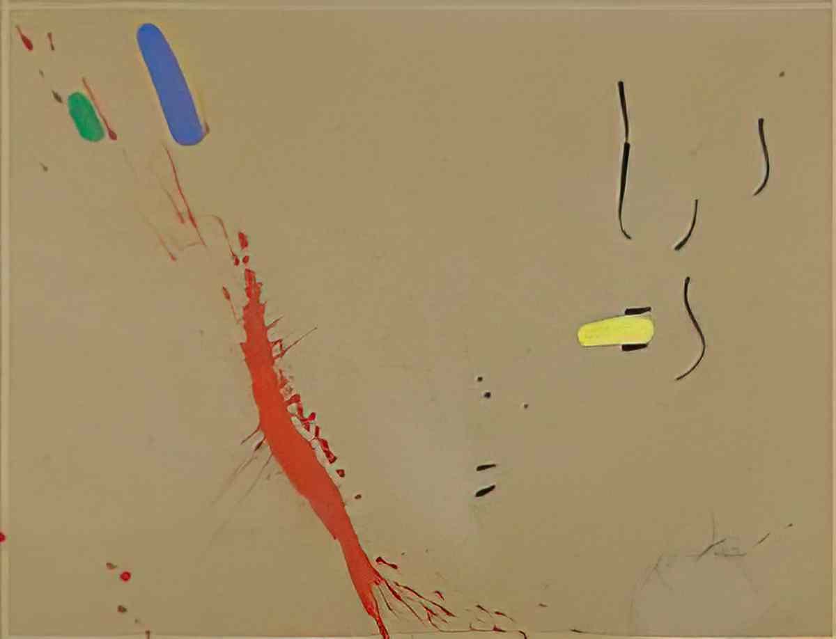 Joan Miro trois personnages3 Art A4 Photo Print