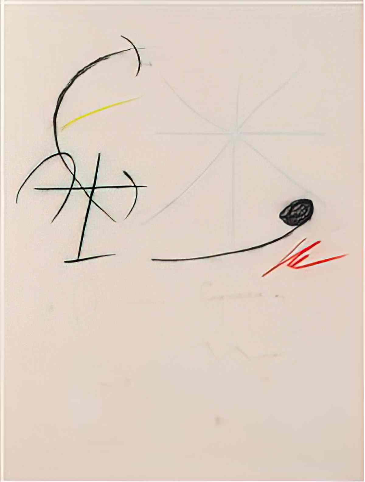Joan Miro ubu roi3 Art A4 Photo Print
