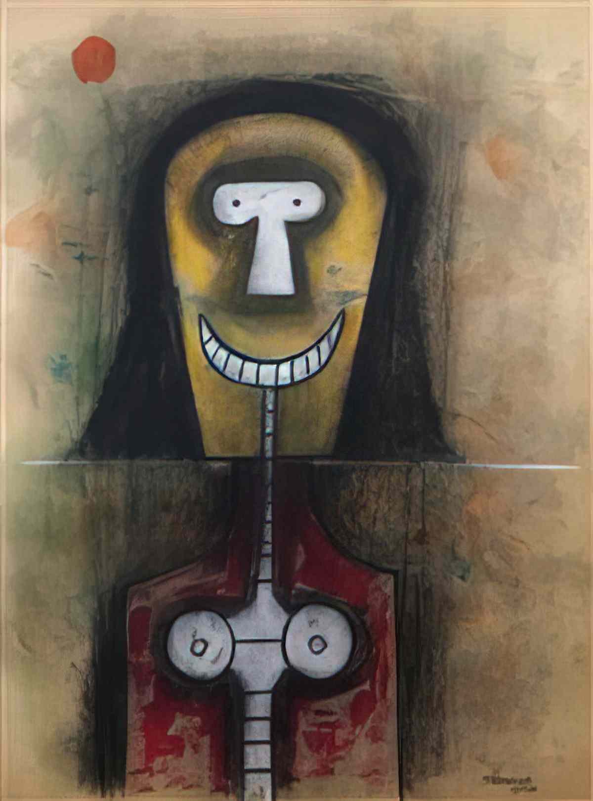 Joan Miro une sculpture Art A4 Photo Print