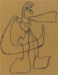 Joan Miro untitled figures Art A4 Photo Print