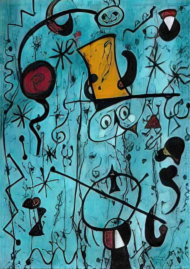 Joan Miro untitled89 Joan Miro untitled89 2 REALISTIC A4 Photo Print