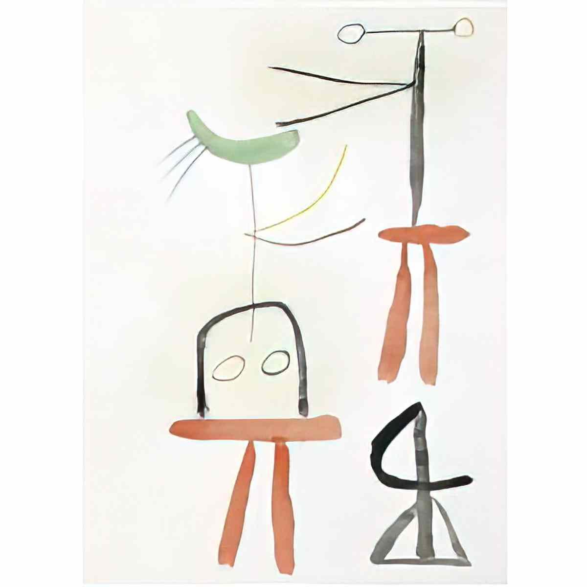 Joan Miro untitled may 1926 Art A4 Photo Print