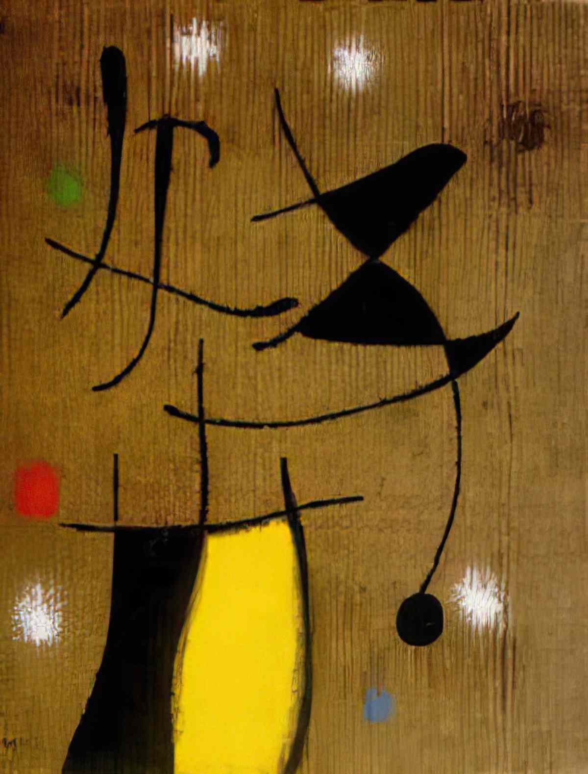 Joan Miro untitled128 Art A4 Photo Print
