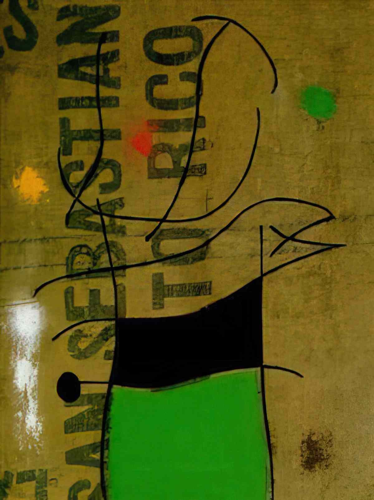 Joan Miro untitled129 Art A4 Photo Print