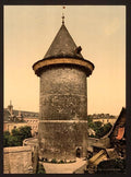Joan of Arcs Tower Rouen Vintage A4 Photo Print