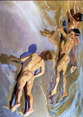 Joaquin Sorolla Children On The Beach SHARP A4 Photo Print