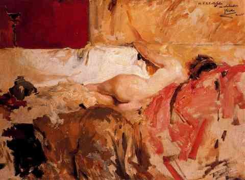 Joaquin Sorolla Y Bastida A4 Photo Print