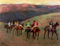 Jockeys In Training Degas A4 Photo Print