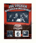Joe Cocker Maddogs Vintage Retro Advert Poster A4 Photo Print