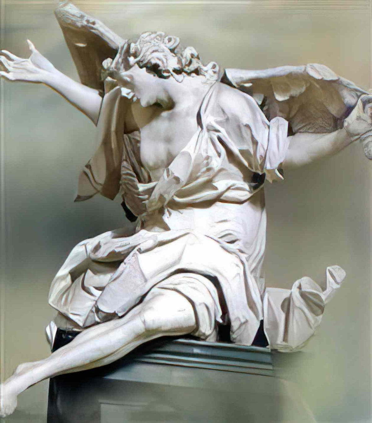 Johann Georg Pinzel angel 1760 Art A4 Photo Print