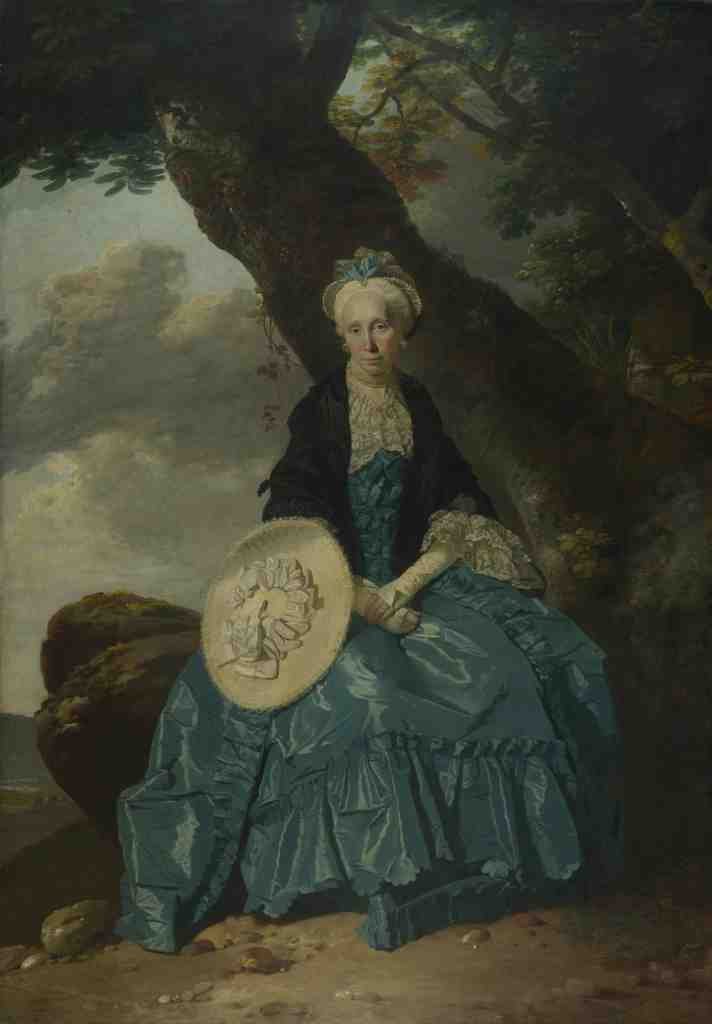 Johann Zoffany Mrs Oswald A4 Photo Print