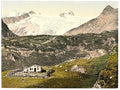 Johannishutte with Grossvenediger Tyrol Vintage A4 Photo Print