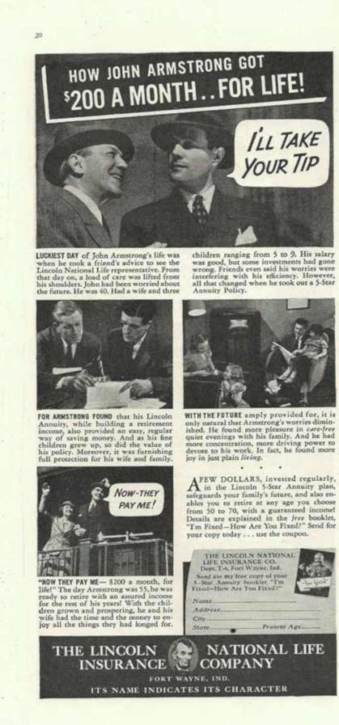John Armstrong Annuity Vintage Retro Advert Ads A4 Photo Print