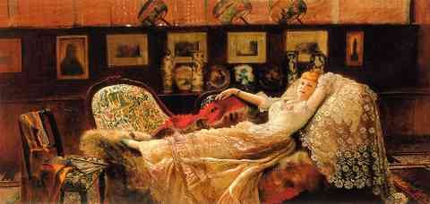 John Atkinson Grimshaw Day Dreams A4 Photo Print