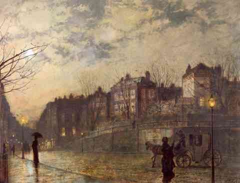 John Atkinson Grimshaw Hampstead A4 Photo Print