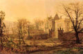 John Atkinson Grimshaw Knostrop Hall Early Morning A4 Photo Print