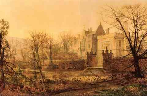 John Atkinson Grimshaw Knostrop Hall Early Morning A4 Photo Print