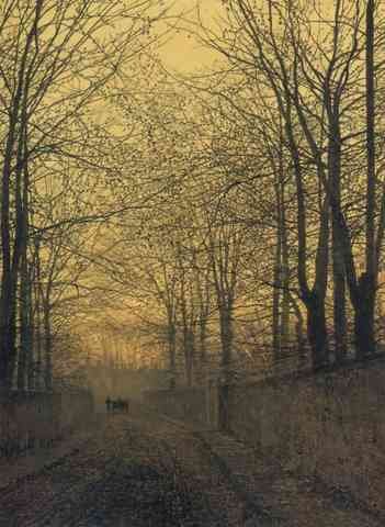 John Atkinson Grimshaw October Gold A4 Photo Print