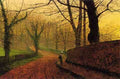 John Atkinson Grimshaw Stapleton Park Near Pontefract A4 Photo Print