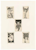 Joan Miro voeux de fin dannee Art A4 Photo Print
