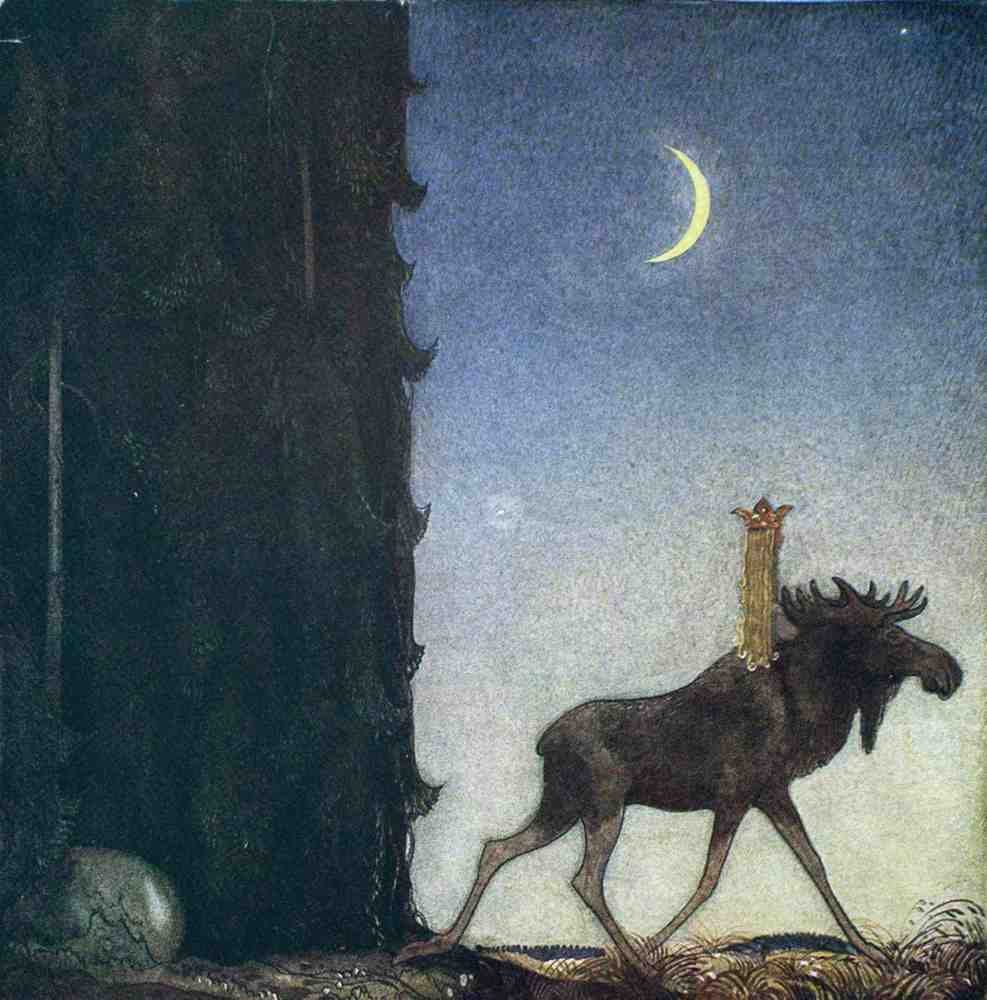 John Bauer Page 006 Fairy Art Vintage Illustration A4 Photo Print