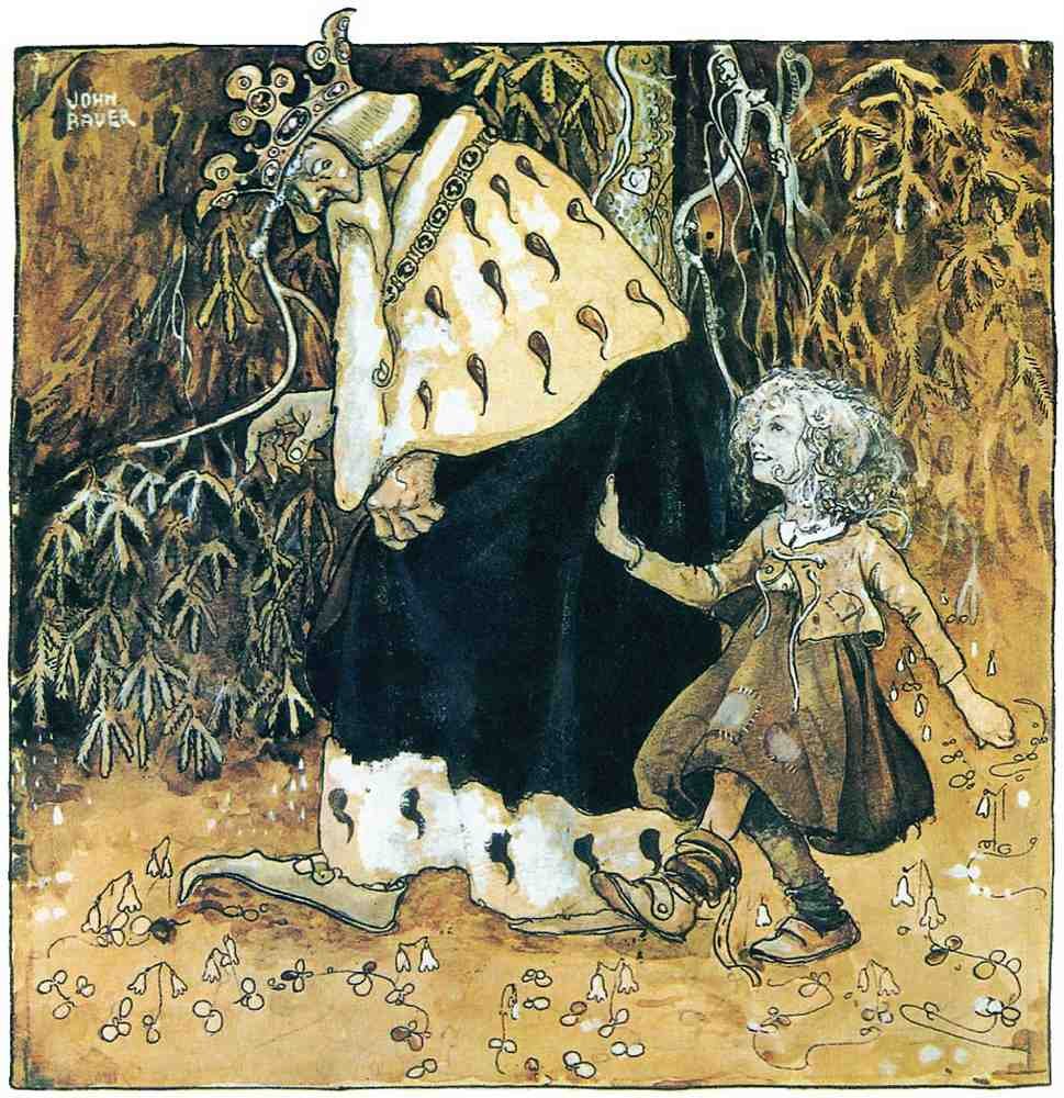 John Bauer Page 010 Fairy Art Vintage Illustration A4 Photo Print