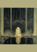 John Bauer Page 011 Fairy Art A4 Photo Print