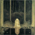 John Bauer Page 011 Fairy Art Vintage Illustration A4 Photo Print