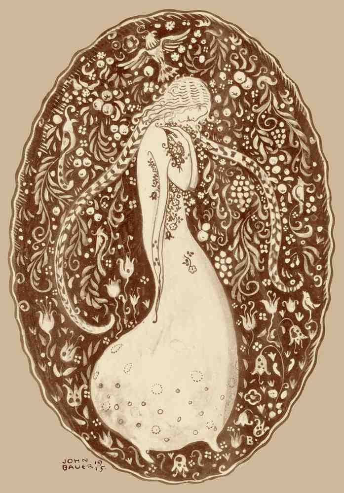 John Bauer Page 022 Fairy Art Vintage Illustration A4 Photo Print