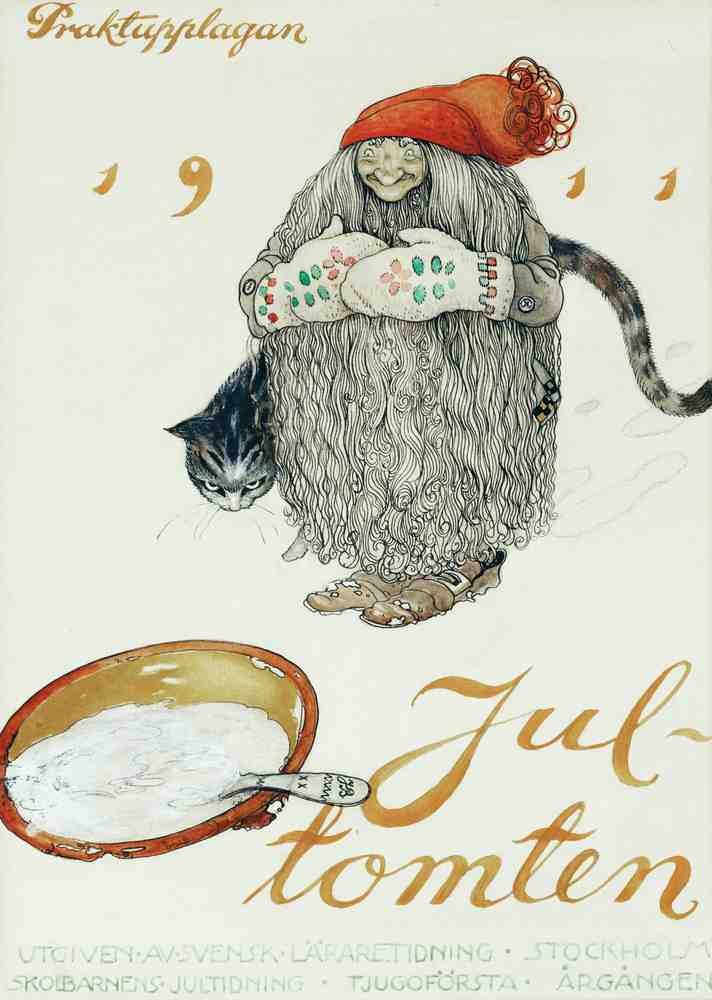 John Bauer Page 029 Fairy Art Vintage Illustration A4 Photo Print