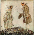 John Bauer Page 044 Fairy Art Vintage Illustration A4 Photo Print