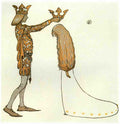 John Bauer Page 045 Fairy Art Vintage Illustration A4 Photo Print