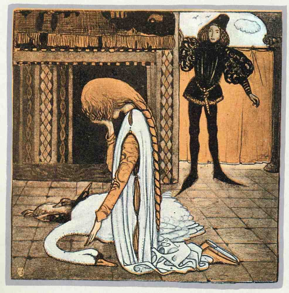 John Bauer Page 056 Fairy Art Vintage Illustration A4 Photo Print