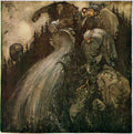 John Bauer Page 061 Fairy Art Vintage Illustration A4 Photo Print
