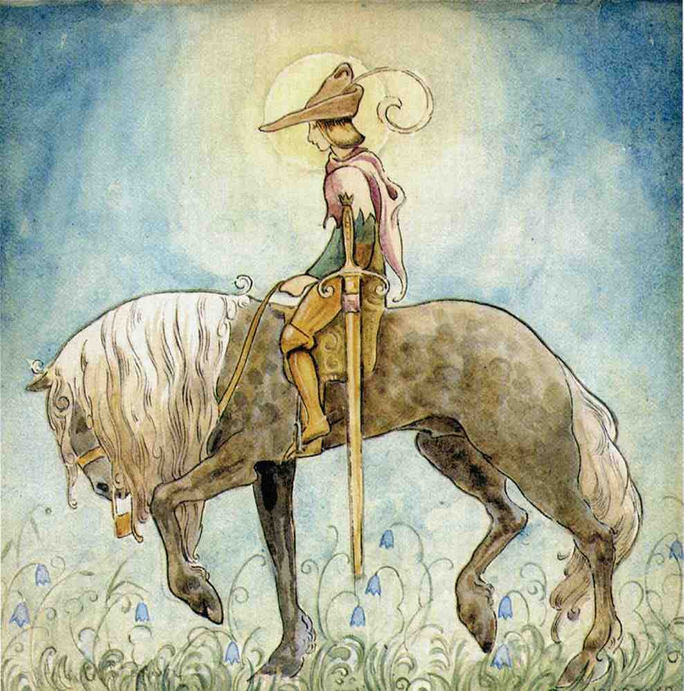 John Bauer Page 063 Fairy Art Vintage Illustration A4 Photo Print
