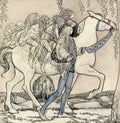 John Bauer Page 065 Fairy Art Vintage Illustration A4 Photo Print