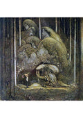 John Bauer Page 079 Fairy Art A4 Photo Print