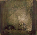 John Bauer Page 082 Fairy Art Vintage Illustration A4 Photo Print