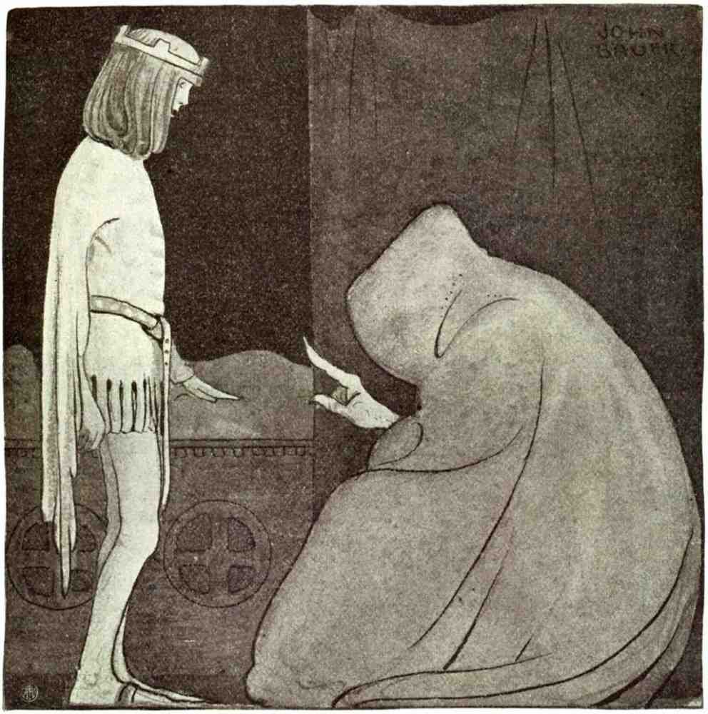 John Bauer Page 092 Fairy Art Vintage Illustration A4 Photo Print