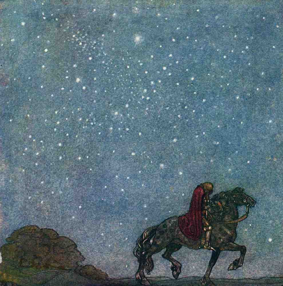 John Bauer Page 097 Fairy Art Vintage Illustration A4 Photo Print