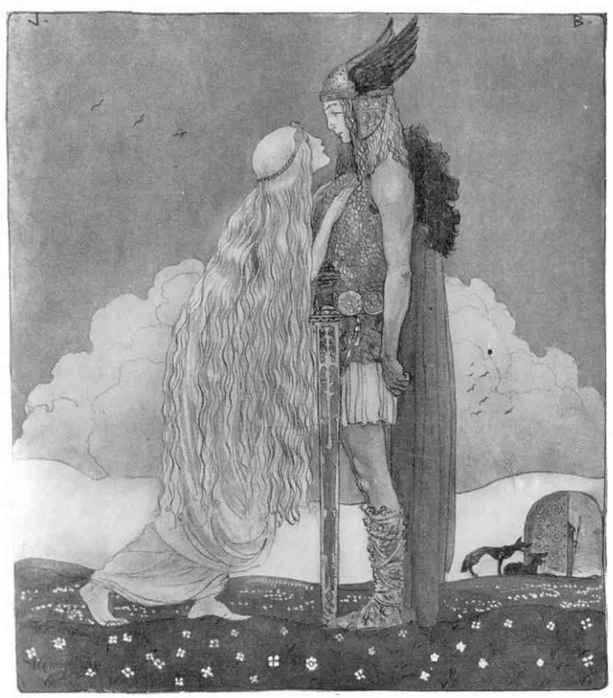 John Bauer Page 100 Fairy Art Vintage Illustration A4 Photo Print