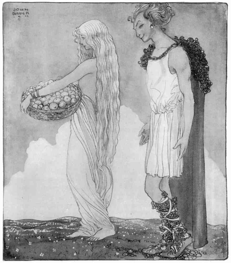 John Bauer Page 101 Fairy Art Vintage Illustration A4 Photo Print