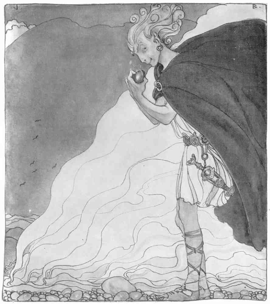 John Bauer Page 104 Fairy Art Vintage Illustration A4 Photo Print