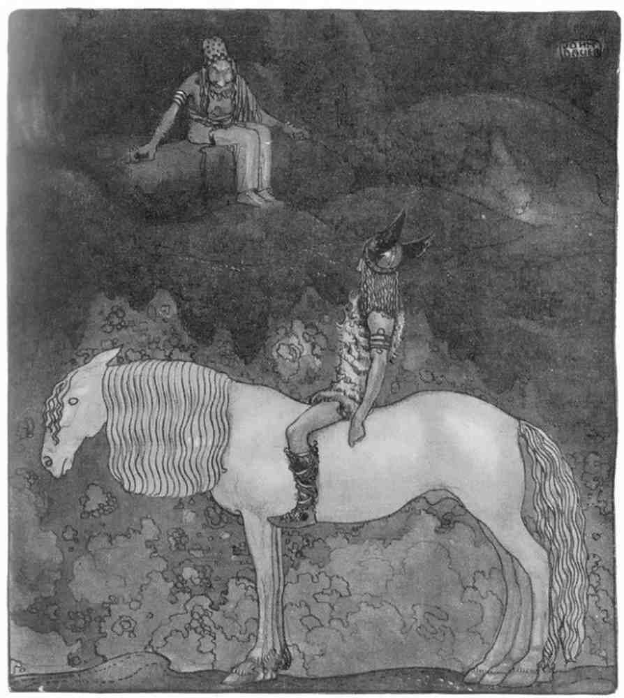 John Bauer Page 105 Fairy Art Vintage Illustration A4 Photo Print